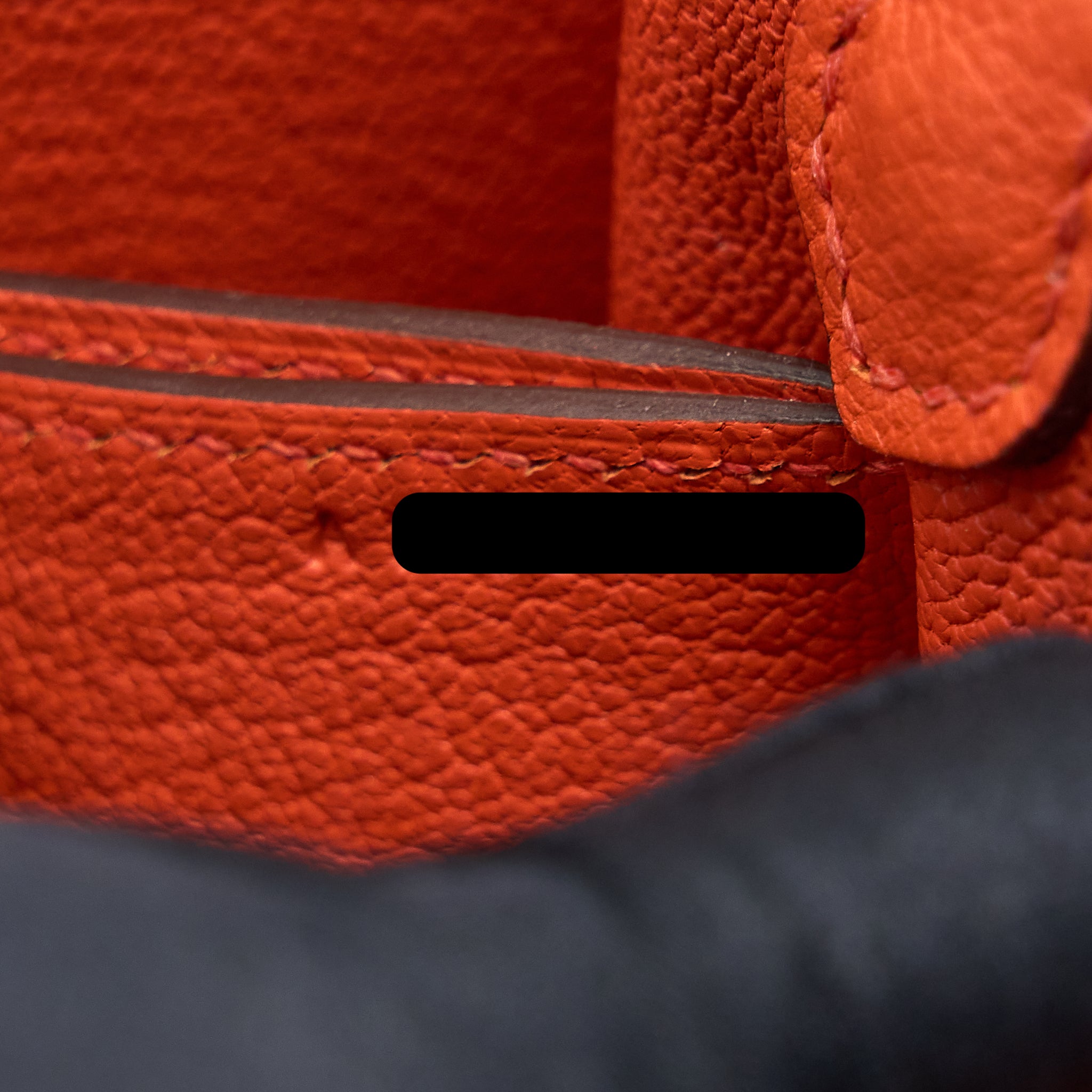 Hermes Mini Roulis Evercolor 9T Capucine SHW Stamp A - Image 13