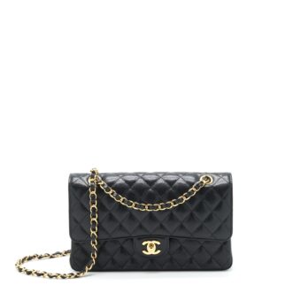 Chanel Medium Classic Flap bag Caviar Black GHW