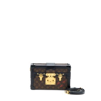 Louis Vuitton Petite Malle Monogram Canvas / Leather GHW