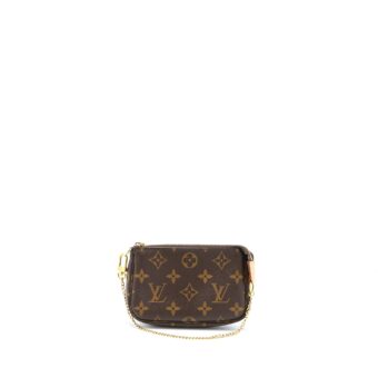 Louis Vuitton Mini Pochette Accessories Monogram Canvas GHW