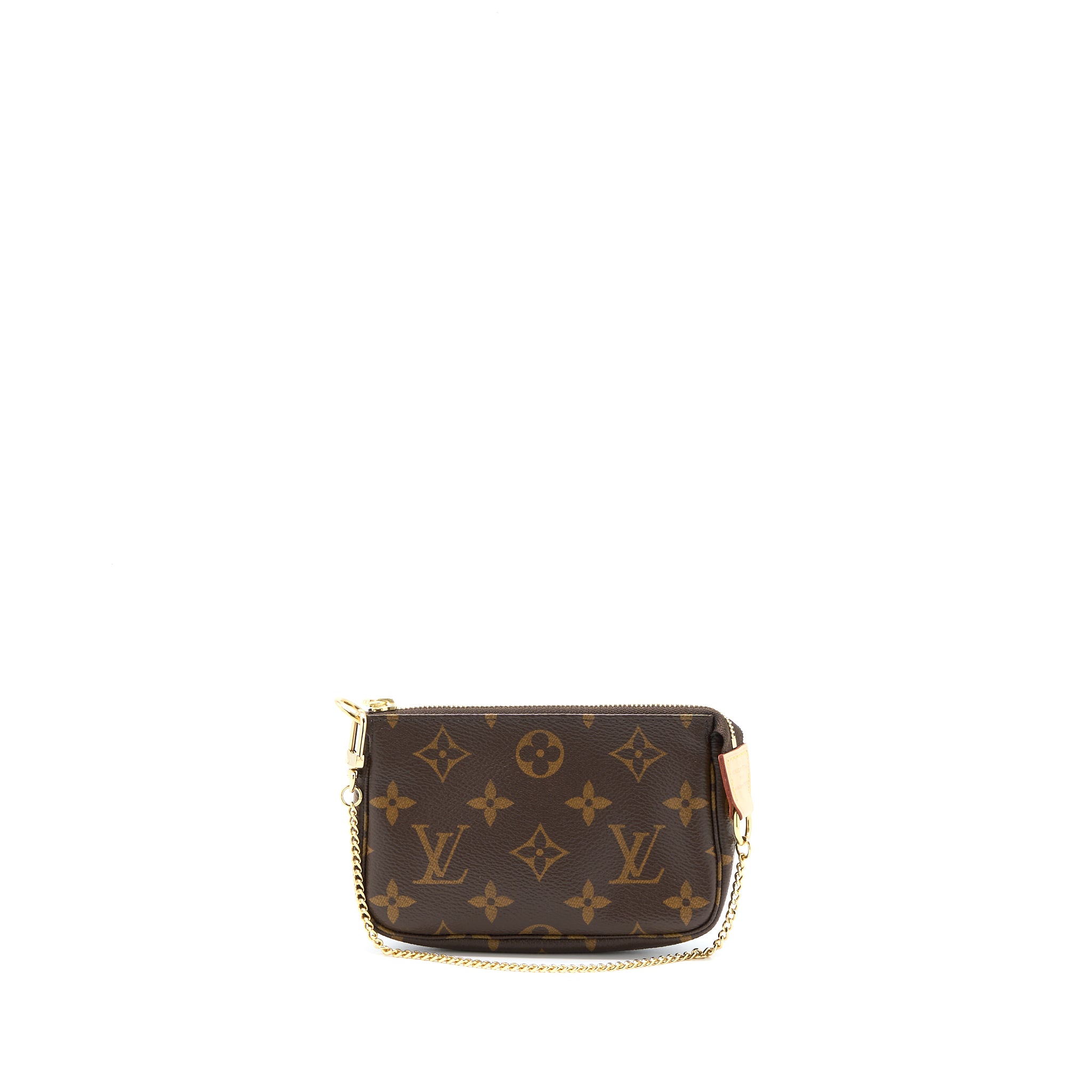 Louis Vuitton Mini Pochette Monogram Canvas GHW