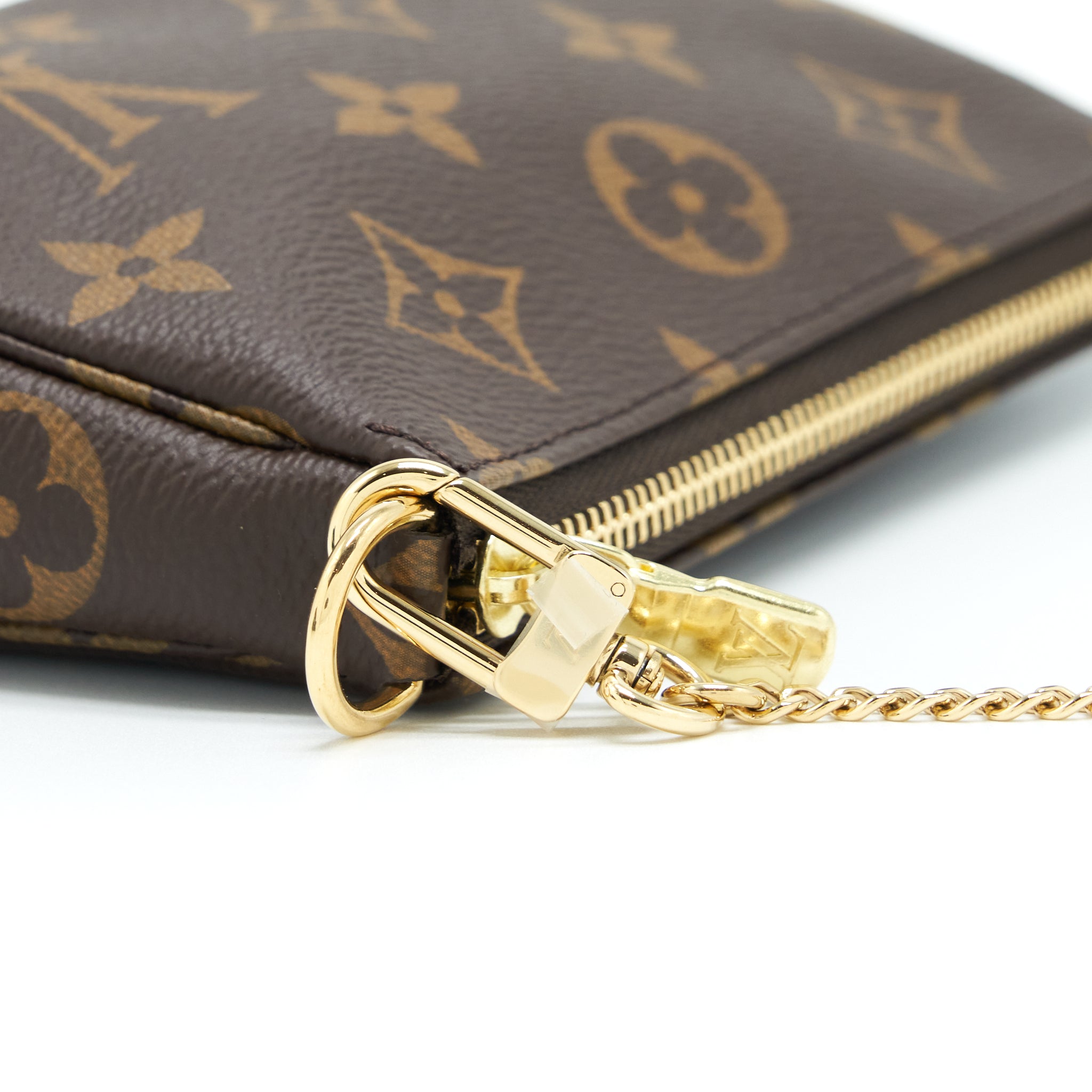 Louis Vuitton Mini Pochette Monogram Canvas Year 2020 - Image 4