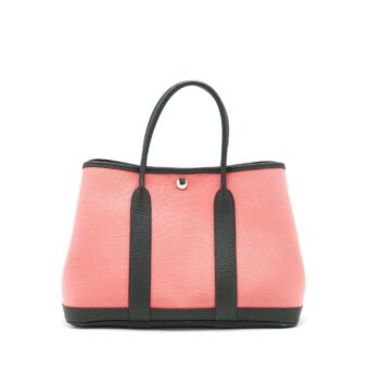 Hermes Garden Party 30 Azalea pink/ dark green stamp A