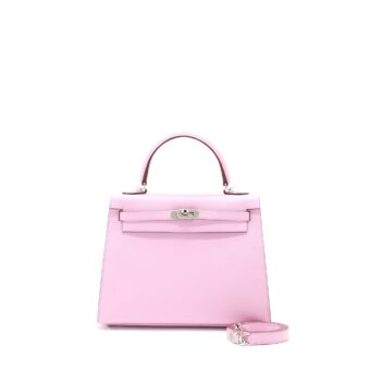 Hermes Kelly 25 Epsom X9 Mauve Sylvestre SHW Stamp U