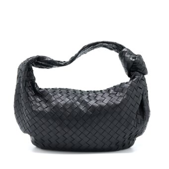 Bottega Veneta Jodie Lambskin Black SHW