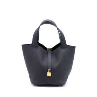 Hermes Picotin 22 Clemence Caban GHW Stamp U