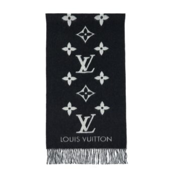 Louis Vuitton REYKJAVIK Scarf Black M71040