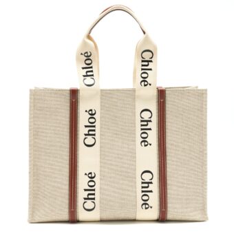 Chloe Large Woody Tote Bag