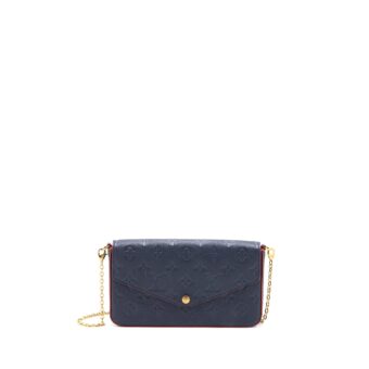 Louis Vuitton Felicie Pochette Monogram Empreinte Navy GHW