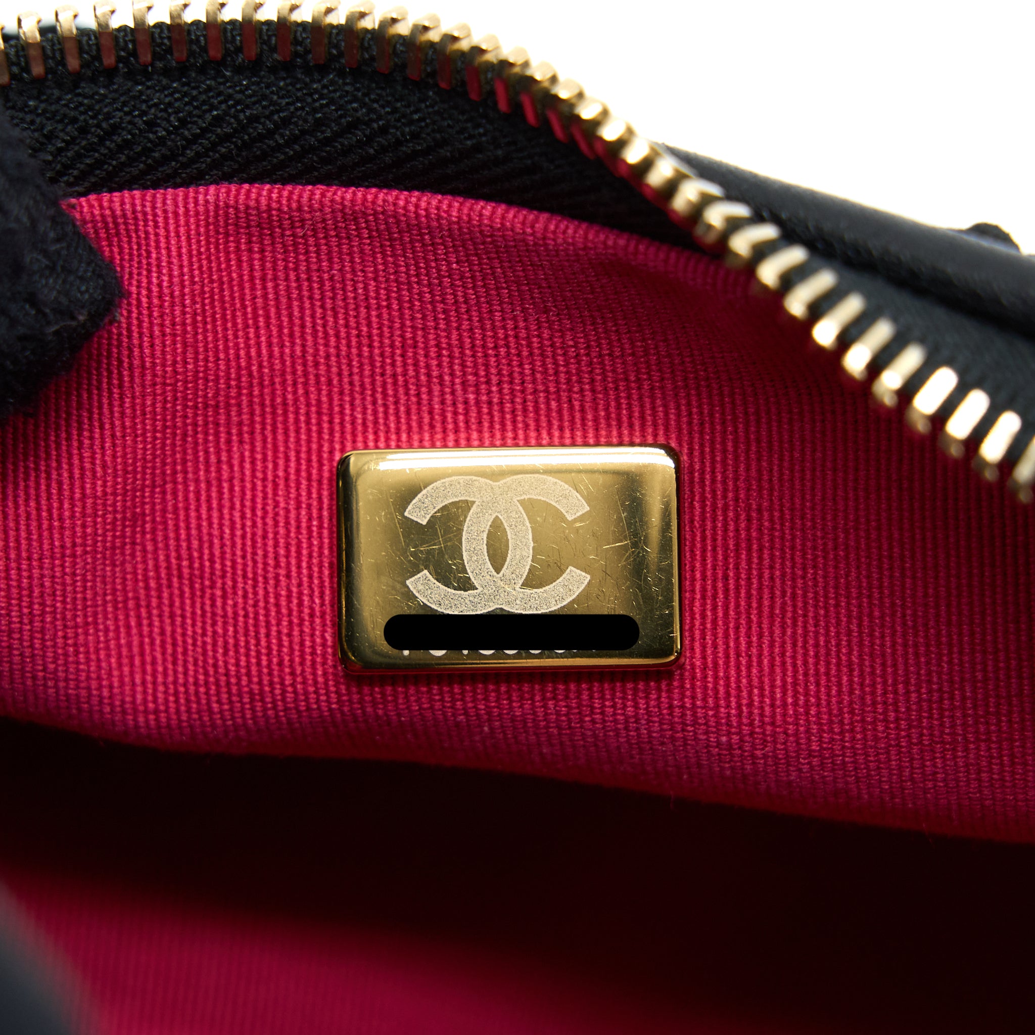 Chanel Mini Boston Bag with Chain Camellia Velvet Black GHW (Microchip) - Image 12