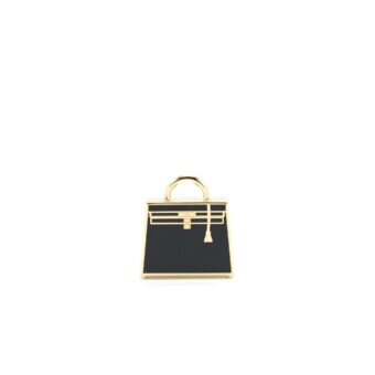 Hermes Curiosite Kelly Laque Charm