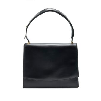 Louis Vuitton Delphes Vintage Opera Line Bag Limited Ed Black Leather Shoulder Bag