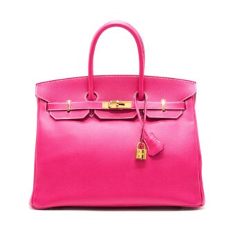 Hermes Birkin 35 Rose Tyrien Epsom GHW