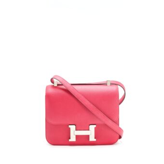 Hermes Constance 24 Epsom Rose Extreme SHW Stamp C