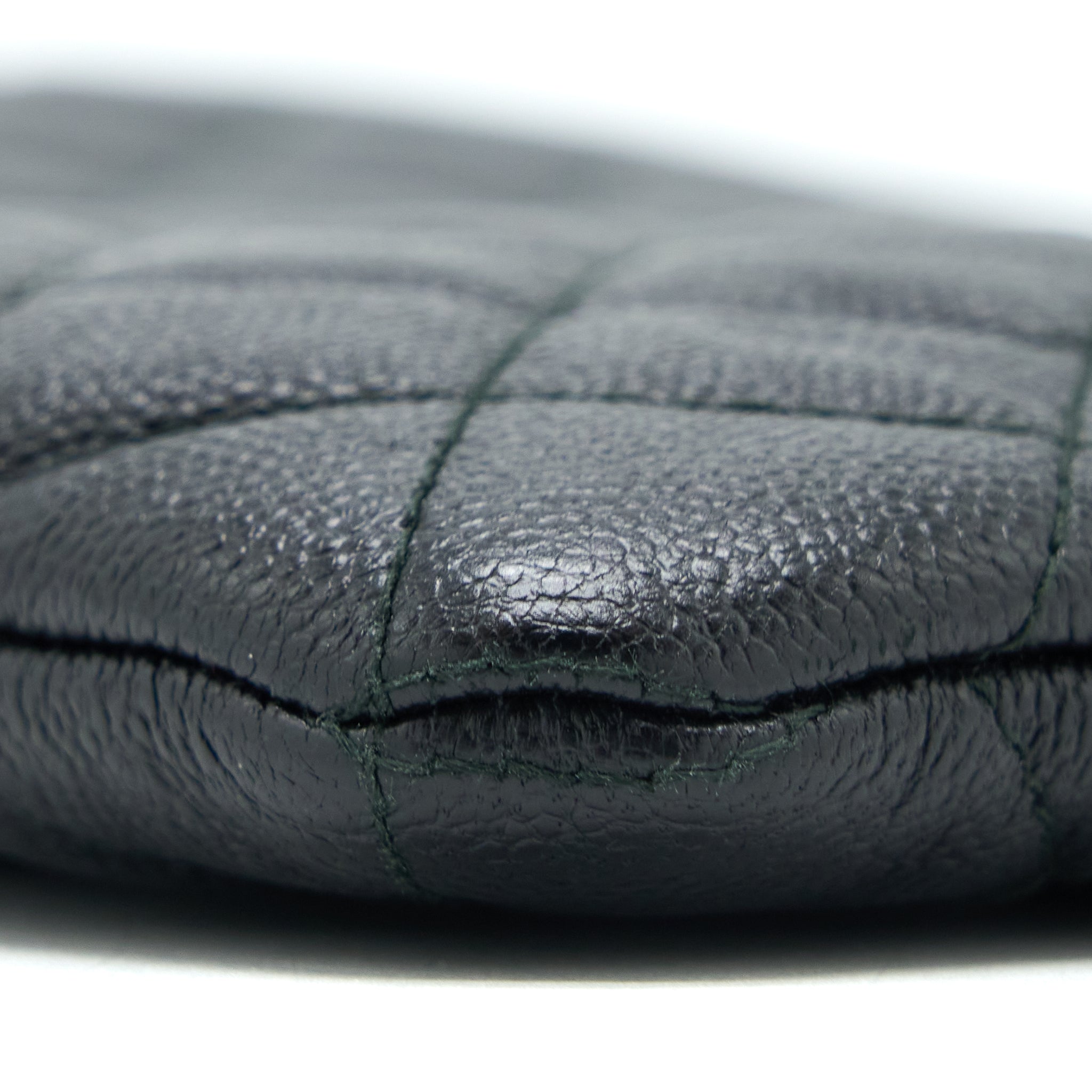 Chanel Boy Clutch Caviar Black GHW - Image 8