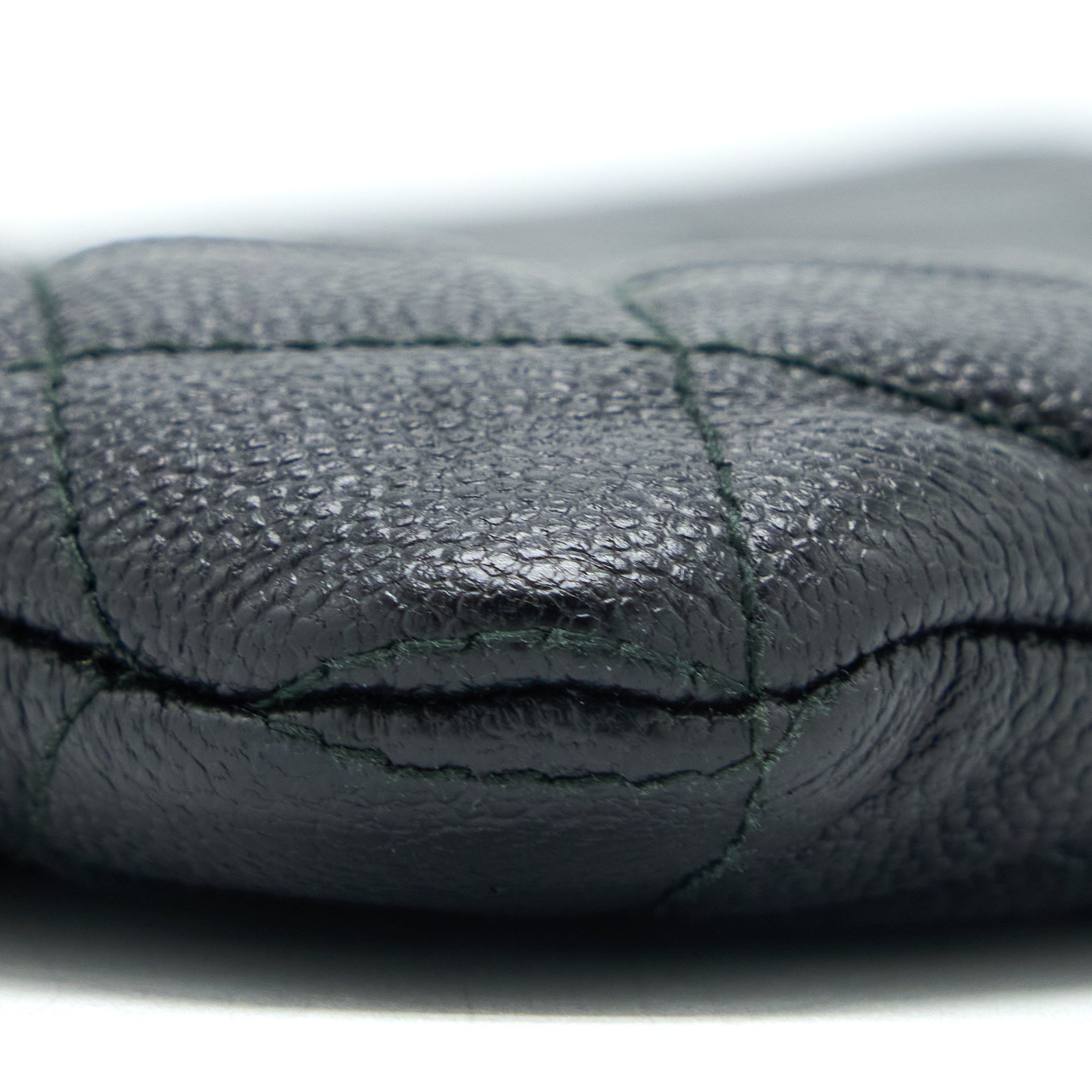 Chanel Boy Clutch Caviar Black GHW - Image 9