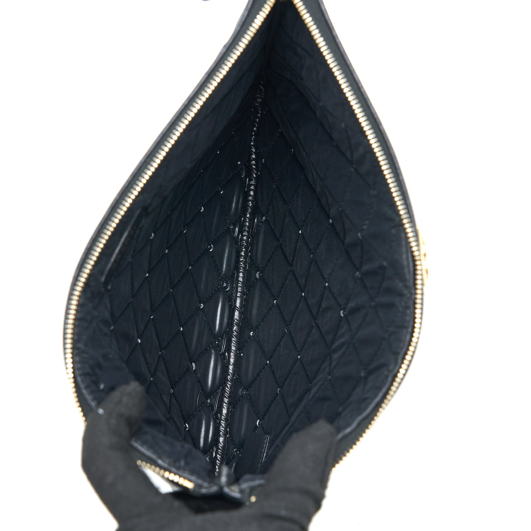 Chanel Boy Clutch Caviar Black GHW - Image 3