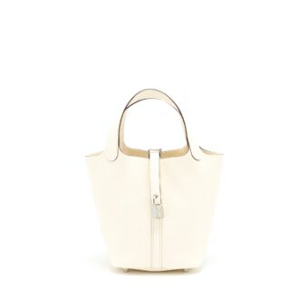 Hermes Picotin18 Lock Bag Nata SHW Stamp Z
