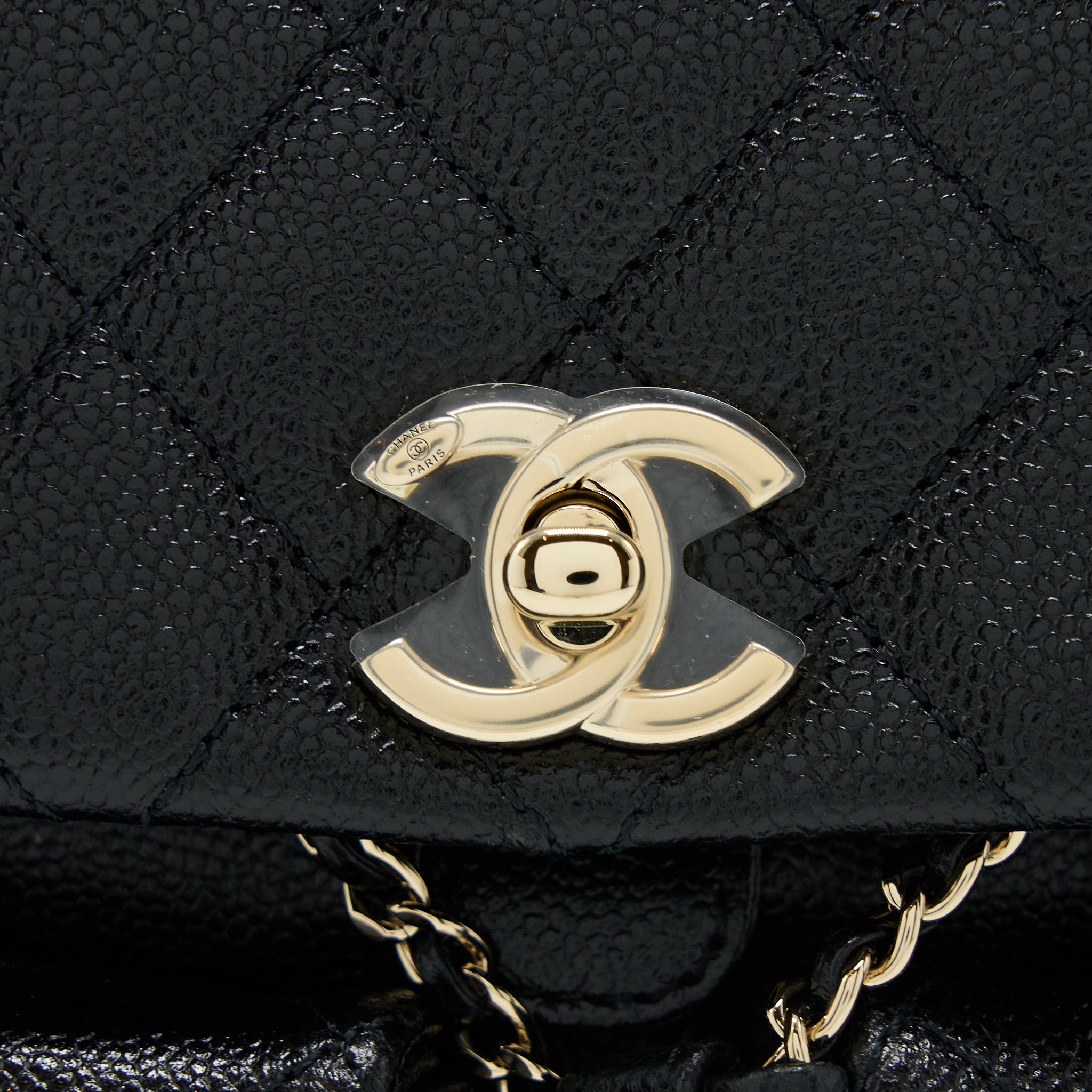 Chanel 23P Mini Triple Pack Backpack Caviar Black LGHW (Microchip) - Image 7