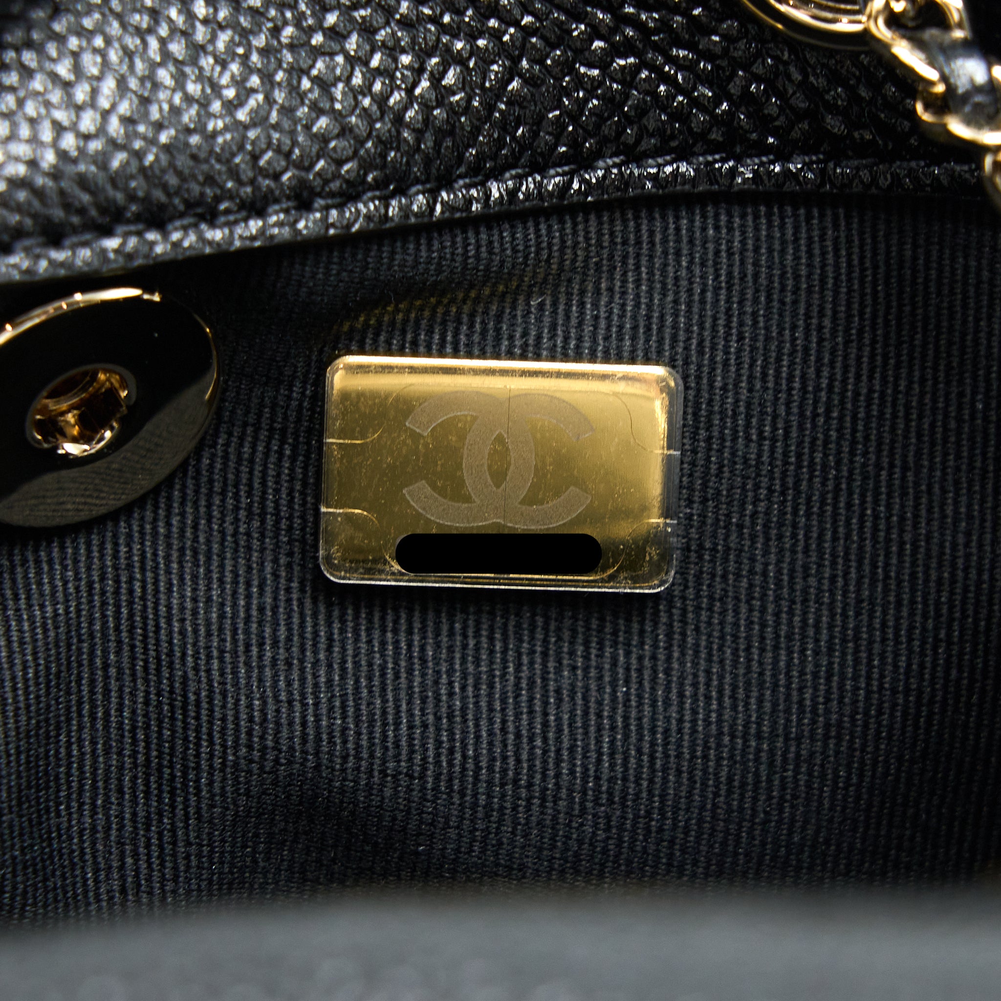 Chanel 23P Mini Triple Pack Backpack Caviar Black LGHW (Microchip) - Image 11