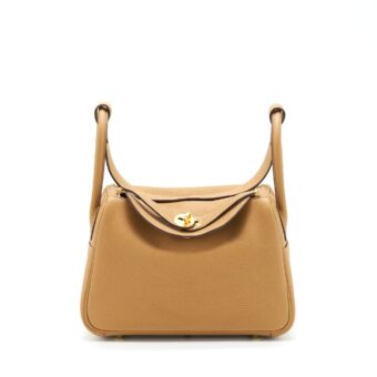 Hermes Lindy 26 Clemence Leather 4b Biscuit Stamp Z