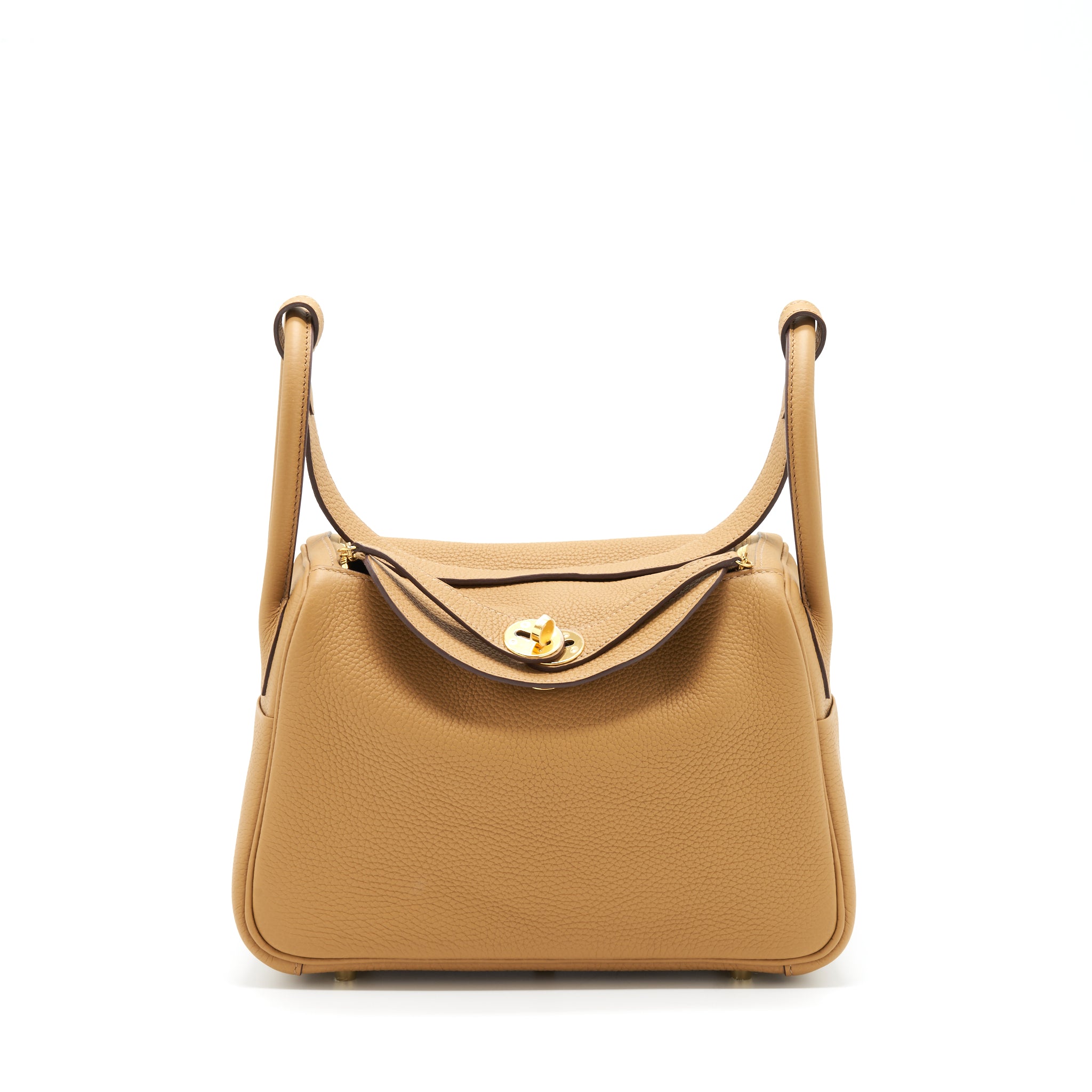 Hermes Lindy 26 Clemence Leather 4b Biscuit Stamp Z