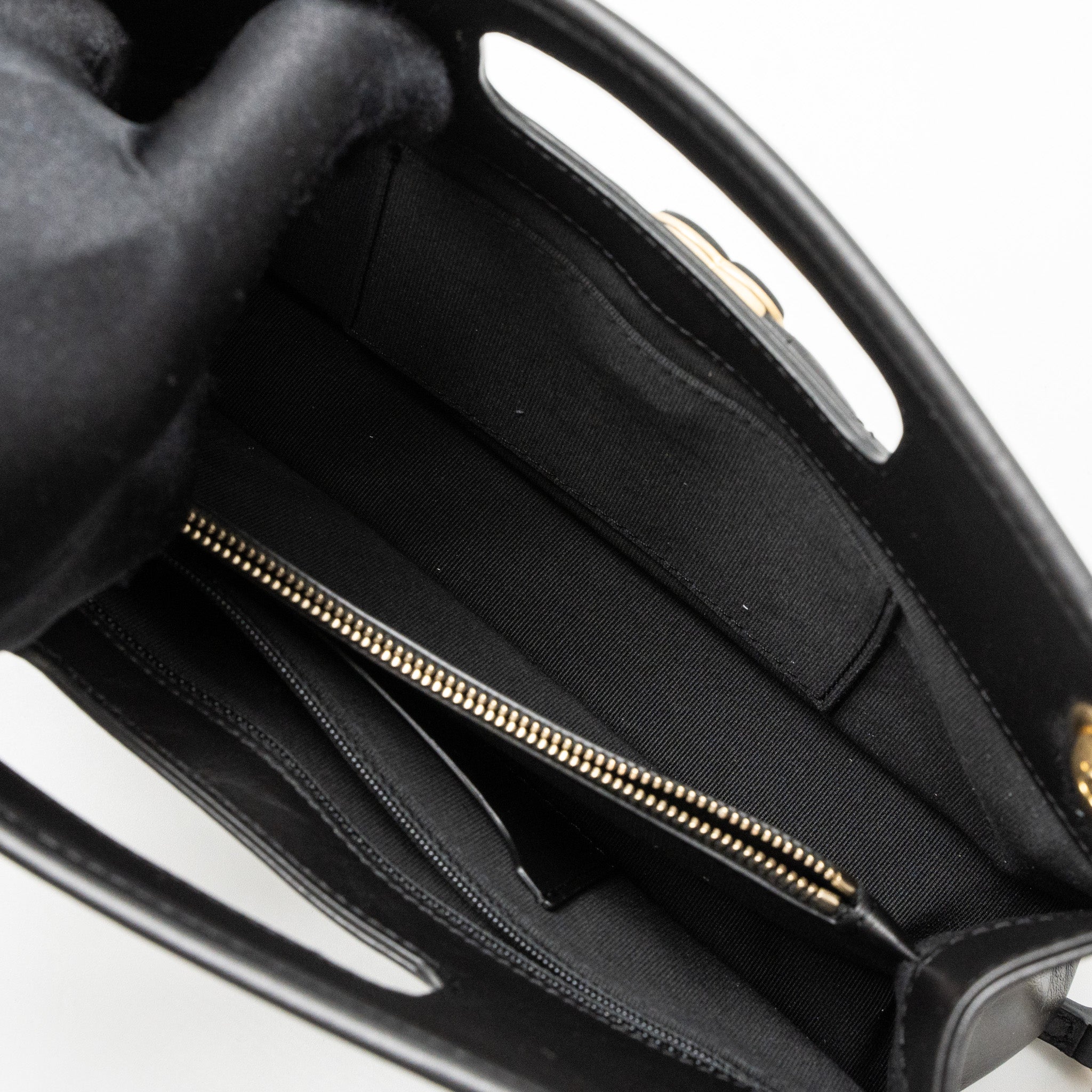 Chanel 23S Clutch Bag with Chain Calfskin Black Brushed GHW (Microchip) - Image 6