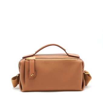 Hermes Emile Hermes 30 Bag Togo/ Swift Gold GHW stamp Z