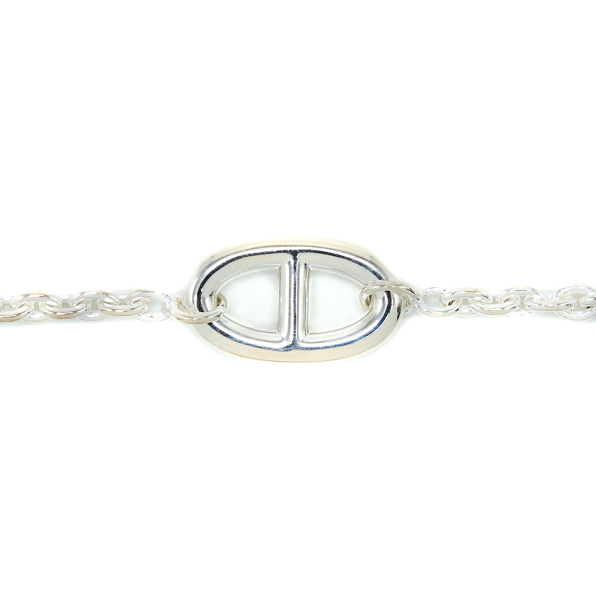 Hermes Size LG Farandole Bracelet Sterling Silver - Image 3
