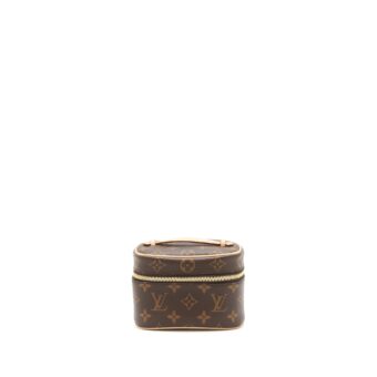 Louis Vuitton nice nano Monogram Canvas year 2020