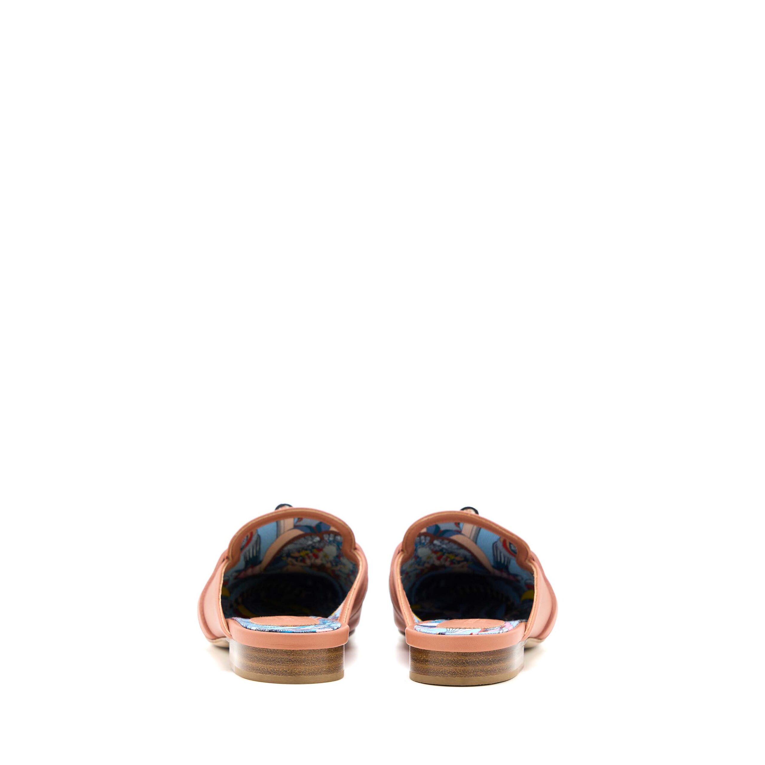 Hermes Size 35 Oz Mule Rose Aube SHW - Image 4