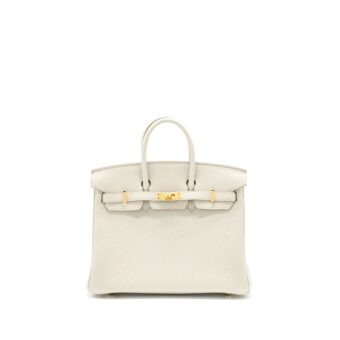 Hermes Birkin 25 Togo Beton GHW Stamp U