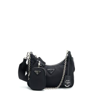 Prada Re-edition 2005 shoulder Bag Canvas SHW