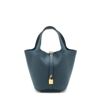 Hermes picotin 18 Lock Bag Vert Cypress GHW stamp Z