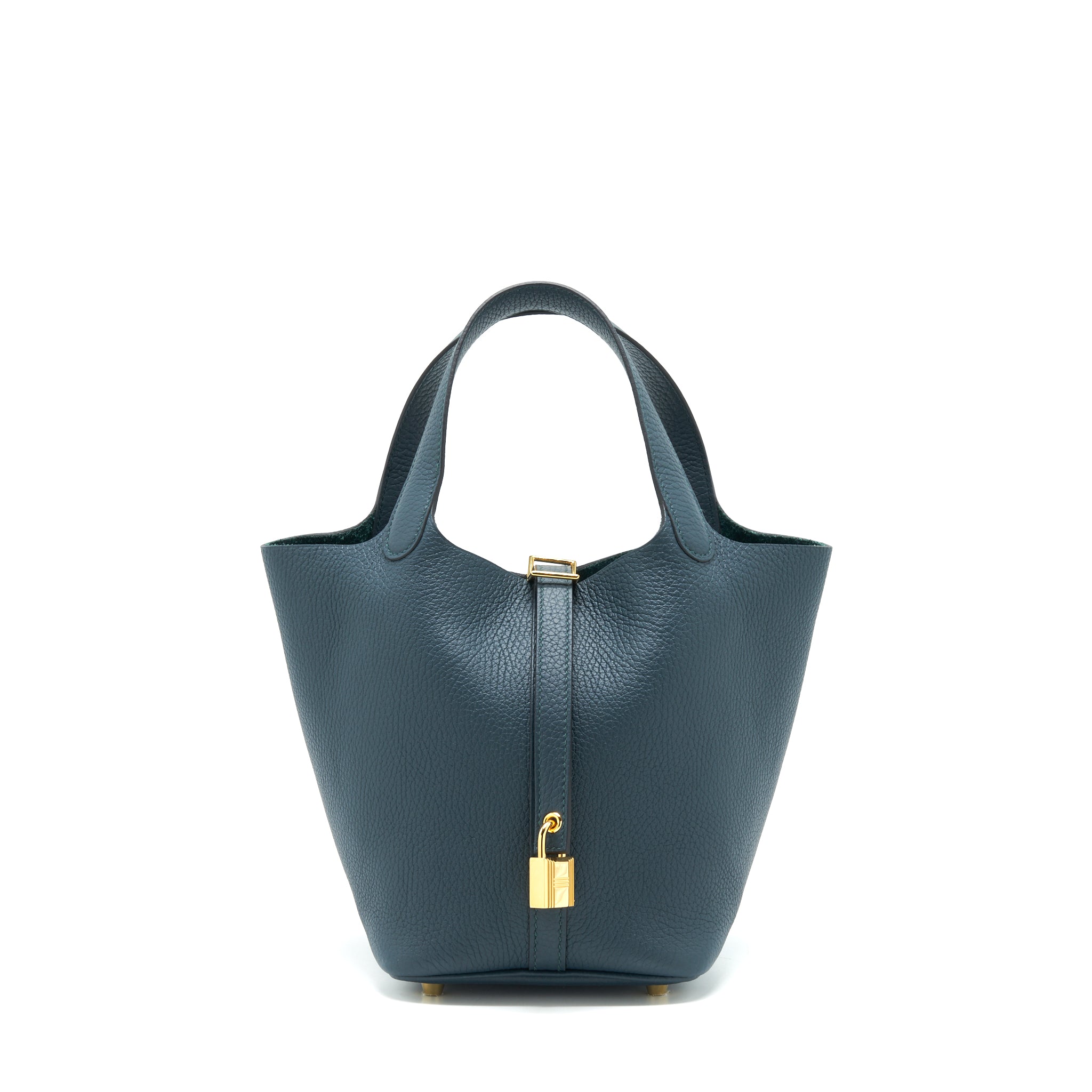 Hermes picotin 18 Lock Bag Vert Cypress GHW stamp Z