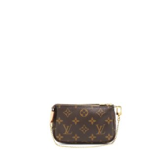 Louis Vuitton Mini Pochette Monogram Canvas GHW