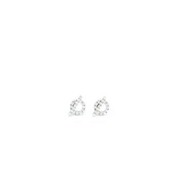 Hermes Finesse Earrings White Gold With Diamonds