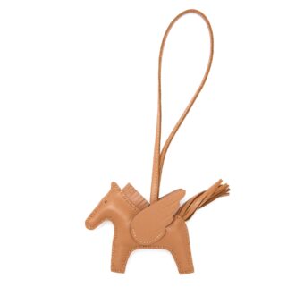 Hermes Rodeo Pegase PM Bag Charm Gold Stamp B