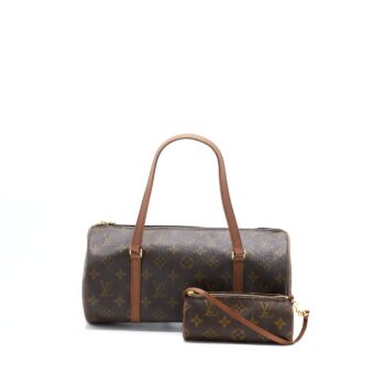 Louis Vuitton Vintage Papillon Bag Monogram Canvas GHW