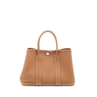 Hermes Garden Party 30 Negonda Gold SHW Stamp Y