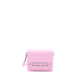 Hermes Mini Roulis Veau Swift X9 Mauve Sylvestre SHW Stamp U