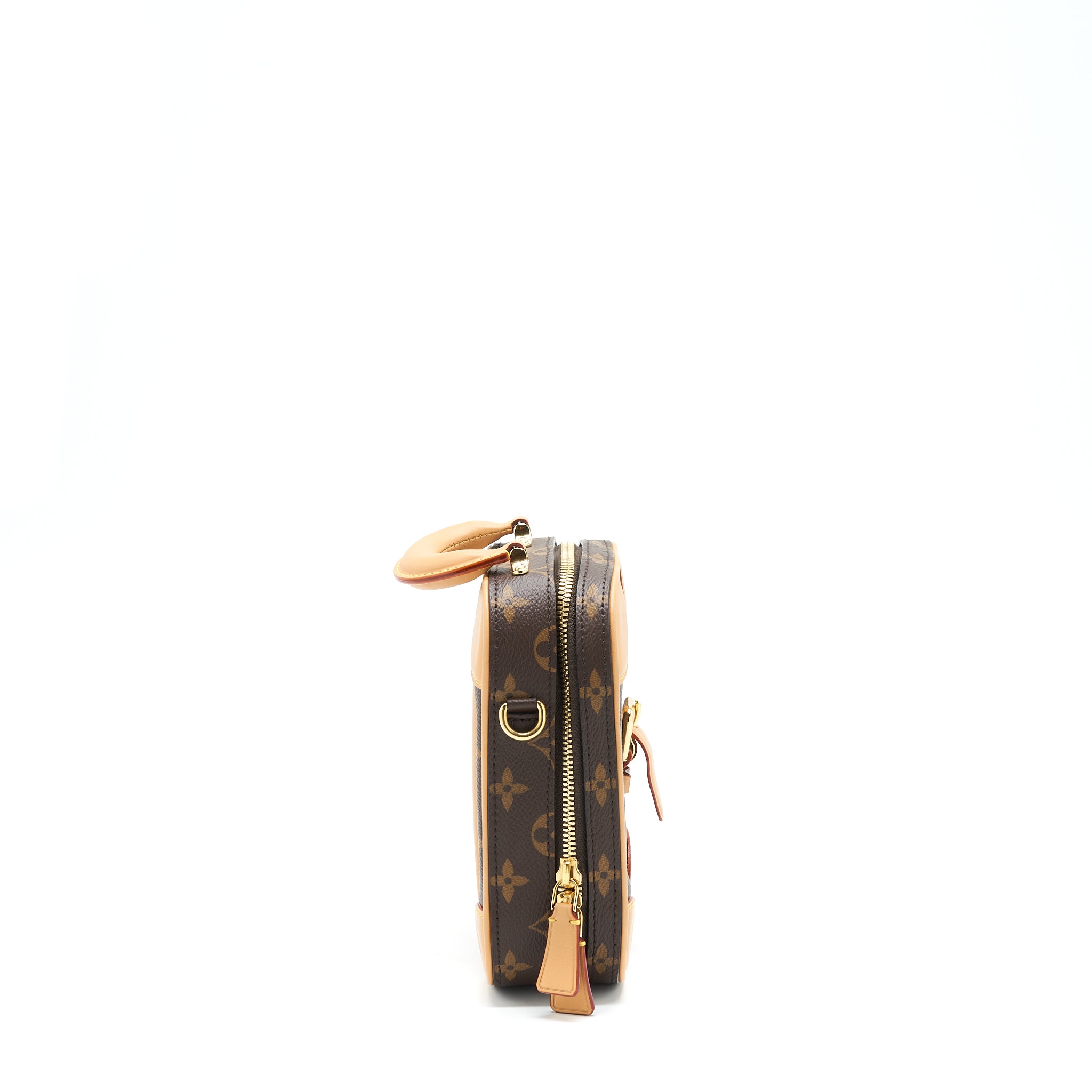 Louis Vuitton Vertical Mini Luggage Monogram Canvas GHW - Image 3