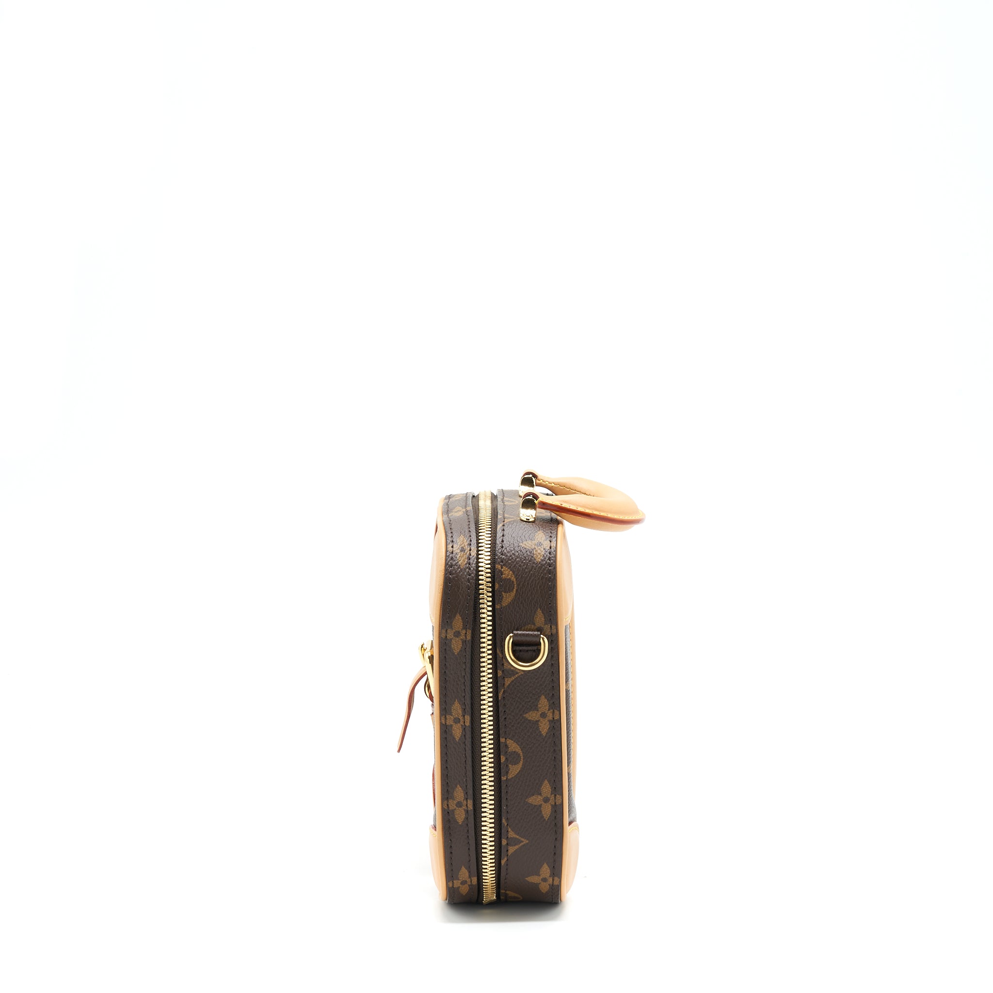 Louis Vuitton Vertical Mini Luggage Monogram Canvas GHW - Image 4
