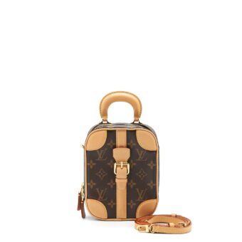 Louis Vuitton Vertical Mini Luggage Monogram Canvas GHW