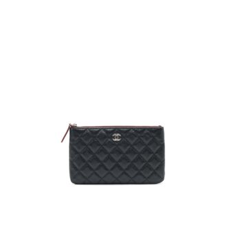 Chanel Coin Pouch Caviar Leather Black
