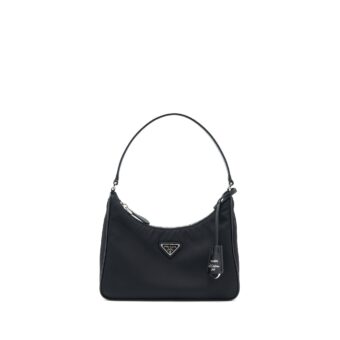 Prada Reedition 2005 Nylon Bag Black SHW