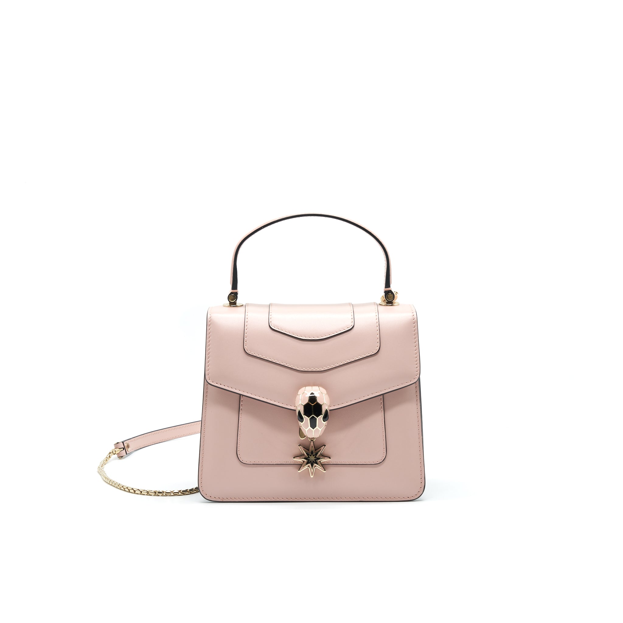 BVLGARI SERPENTI FOREVER CROSSBODY BAG WITH HANDLE LIMITED EDITION MULTICOLORED