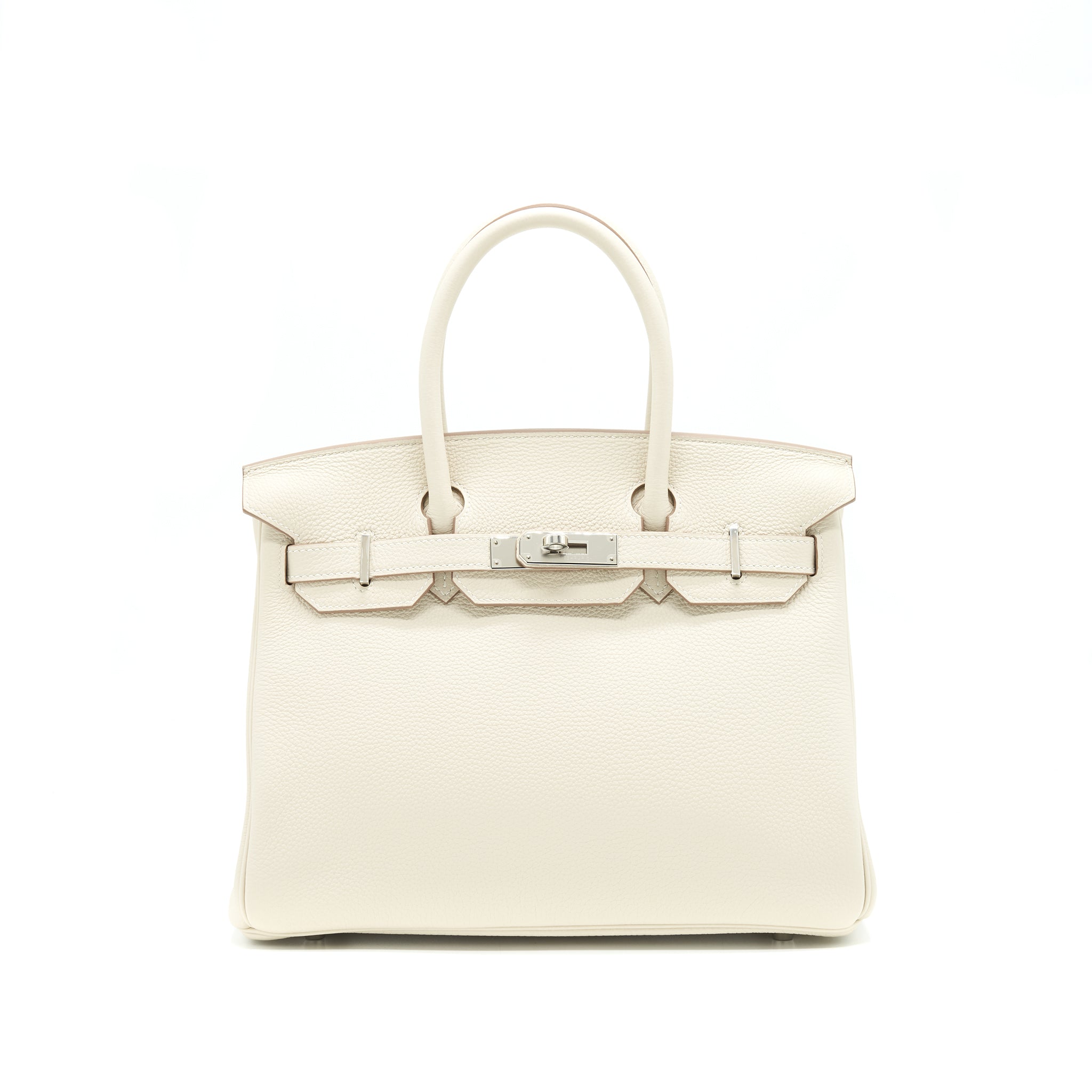 Hermes Birkin 30 Togo Craie SHW Stamp Z