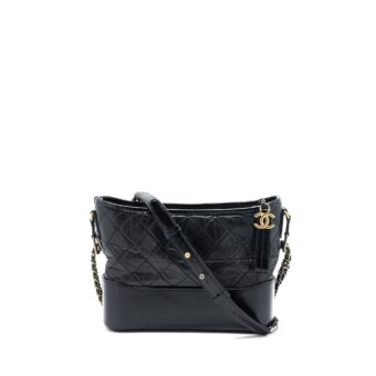 Chanel New Medium Gabrielle Hobo Bag Aged Smooth Calfskin Multicolour Hardware