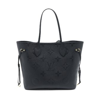Louis Vuitton Neverfull MM Monogram Empreinte Black GHW